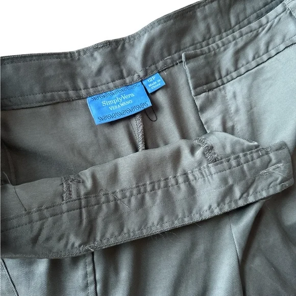 Silky army Green Cargo Pants - Picture 4 of 4